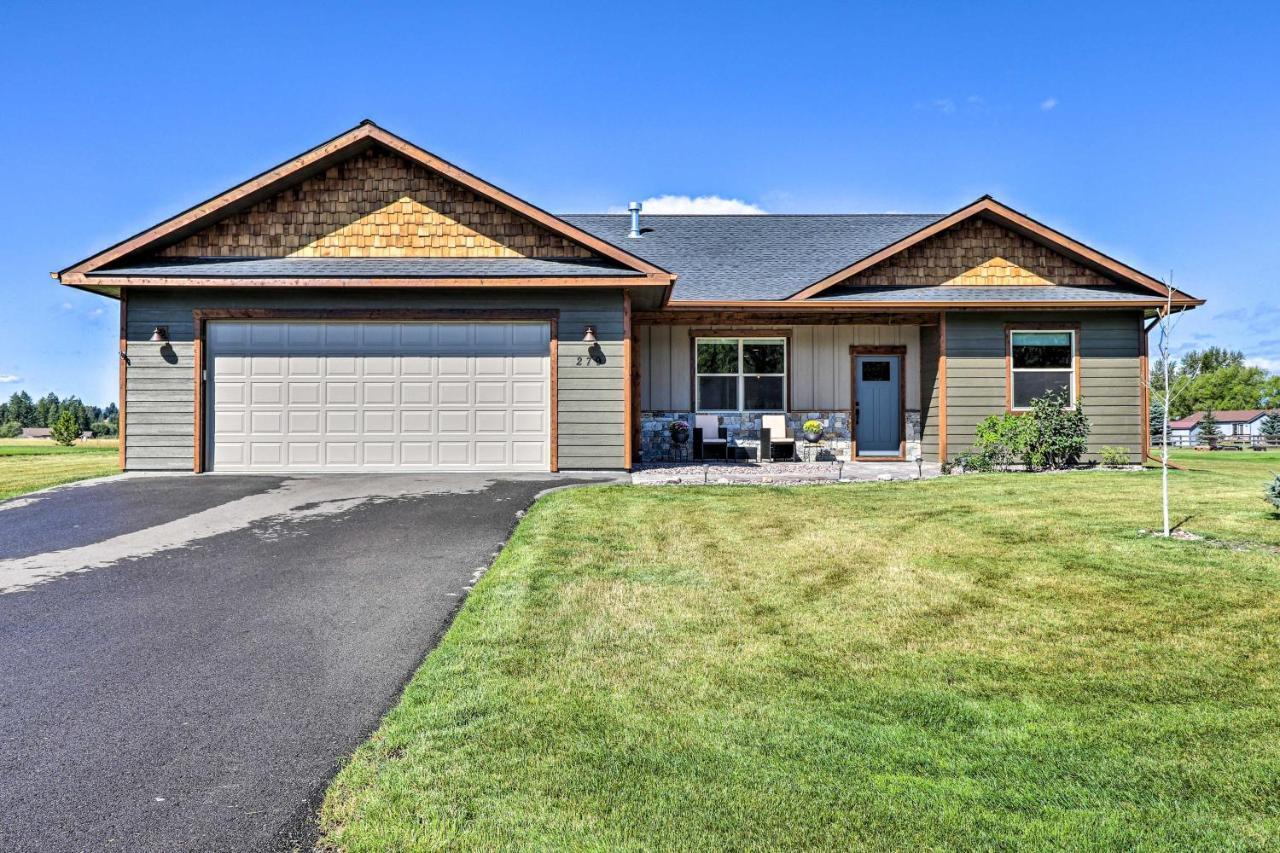 Newly Built Kalispell Home - 28 Mi To Glacier Np! Bagian luar foto